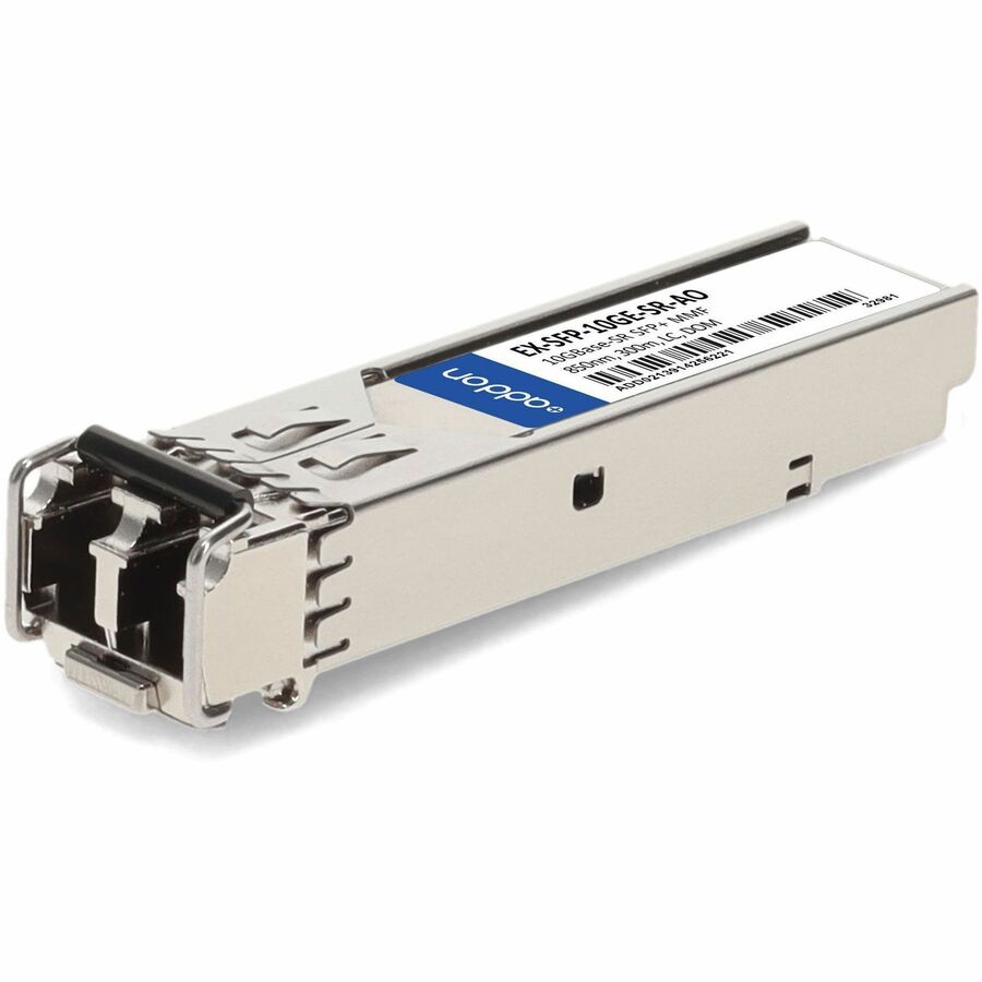 AddOn Juniper Networks EX-SFP-10GE-SR Compatible TAA Compliant 10GBase-SR SFP+ Transceiver (MMF, 850nm, 300m, LC, DOM)