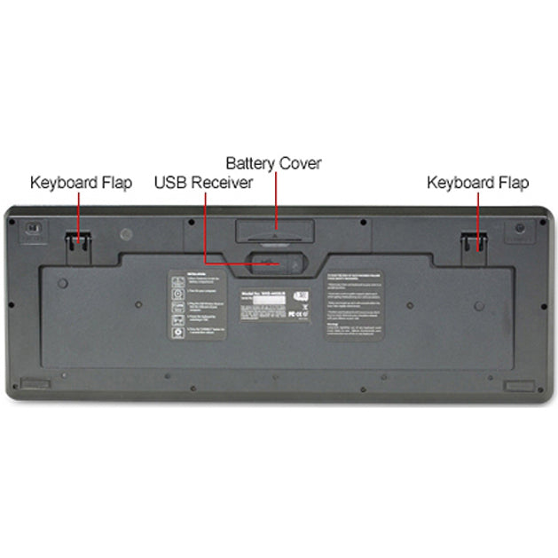 Adesso Wireless Desktop Touchpad Keyboard