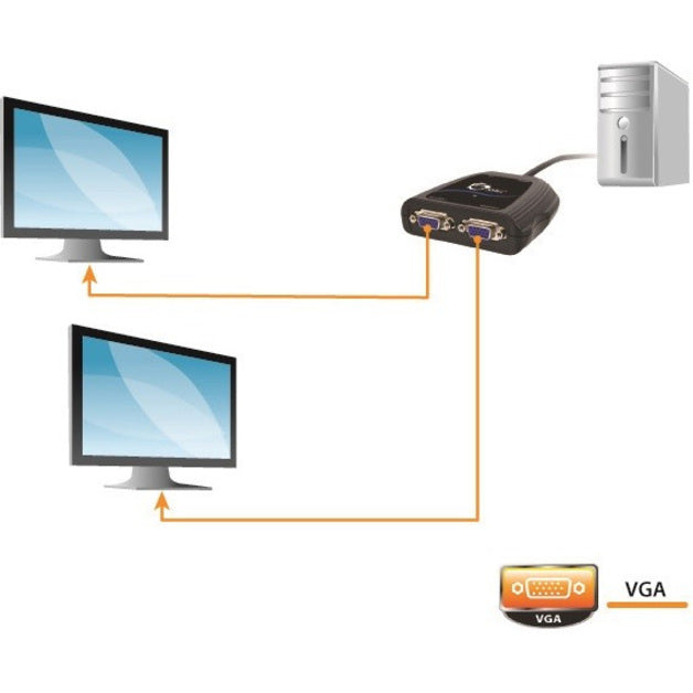 SIIG 1x2 Compact VGA Splitter