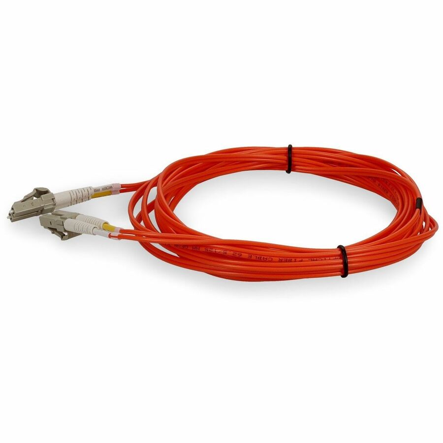 AddOn 3m LC (Male) to LC (Male) Orange OM1 Duplex Fiber OFNR (Riser-Rated) Patch Cable