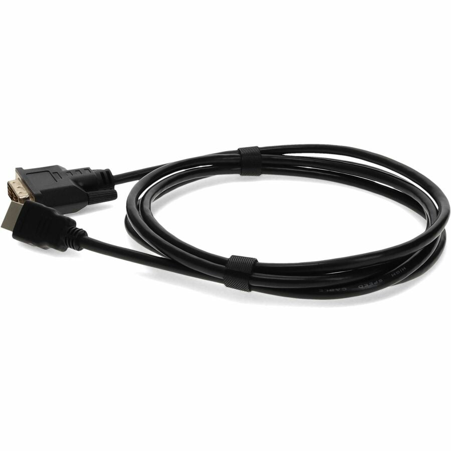 6ft HDMI 1.3 Male to DVI-D Single Link (18+1 pin) Female Black Cable For Resolution Up to 1920x1200 (WUXGA)