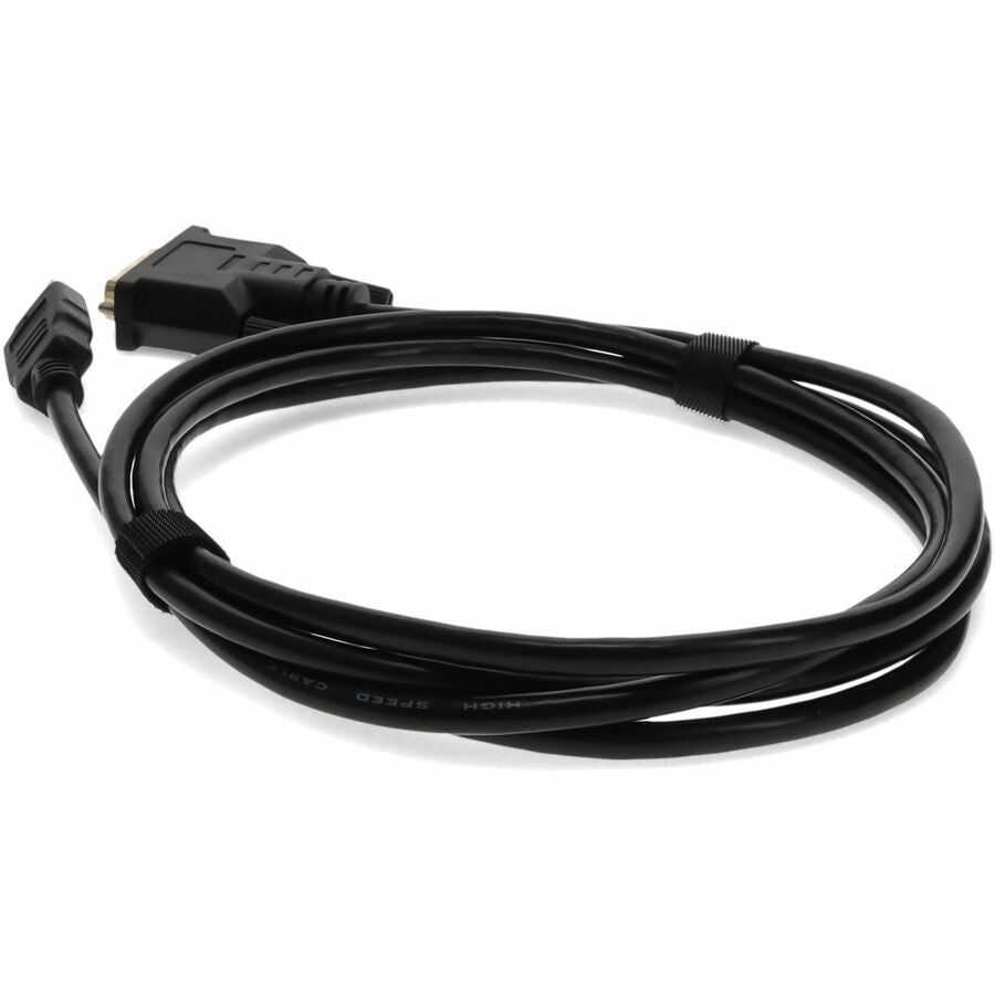 6ft HDMI 1.3 Male to DVI-D Single Link (18+1 pin) Female Black Cable For Resolution Up to 1920x1200 (WUXGA)