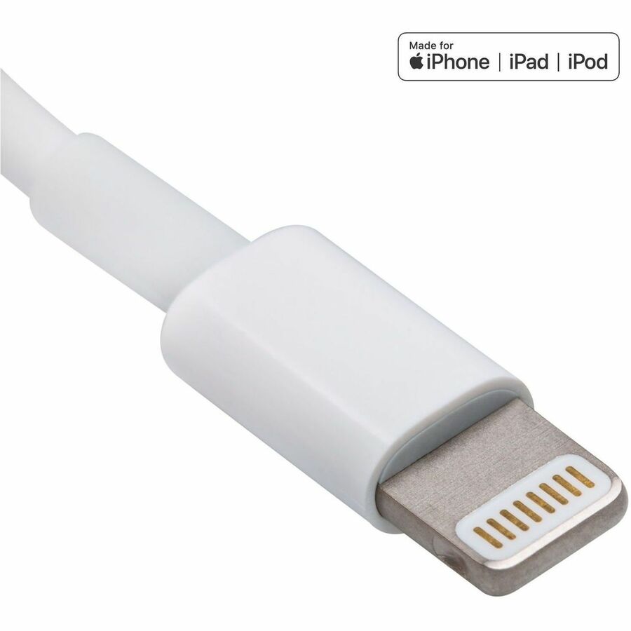 4XEM's 6ft 2m Lightning cable for Apple iPhone, iPad, iPod - MFI Certified