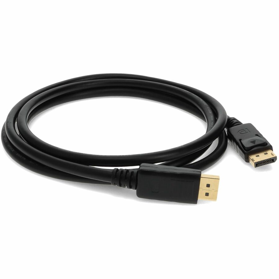 1ft DisplayPort 1.2 Male to DisplayPort 1.2 Male Black Cable For Resolution Up to 3840x2160 (4K UHD)