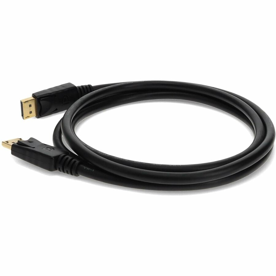 1ft DisplayPort 1.2 Male to DisplayPort 1.2 Male Black Cable For Resolution Up to 3840x2160 (4K UHD)