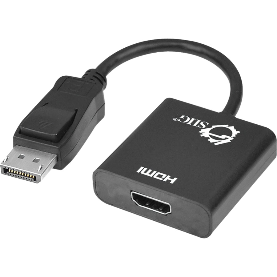 SIIG DisplayPort to HDMI Adapter Converter