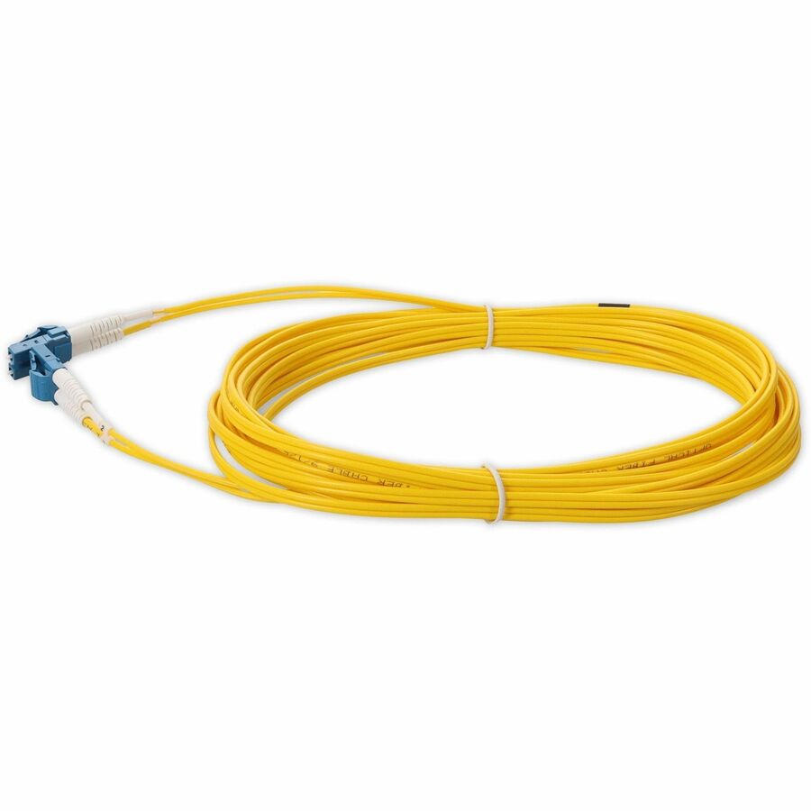 AddOn 2m LC (Male) to LC (Male) Yellow OS2 Duplex Fiber OFNR (Riser-Rated) Patch Cable