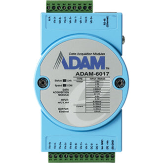 B+B SmartWorx 8-ch Isolated Analog Input Modbus TCP Module with 2-ch DO