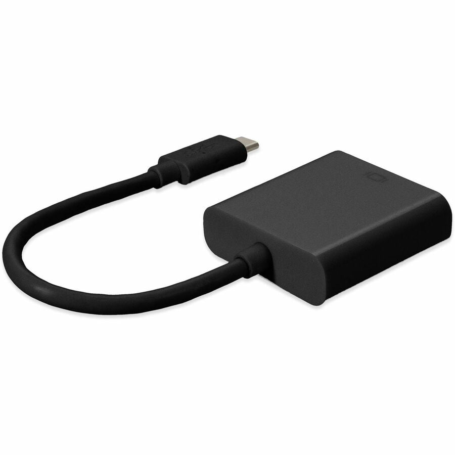 AddOn 20cm (8in) USB 3.1 Type (C) Male to HDMI Female Black Adapter Cable