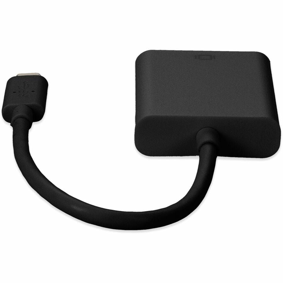 AddOn 20cm (8in) USB 3.1 Type (C) Male to HDMI Female Black Adapter Cable