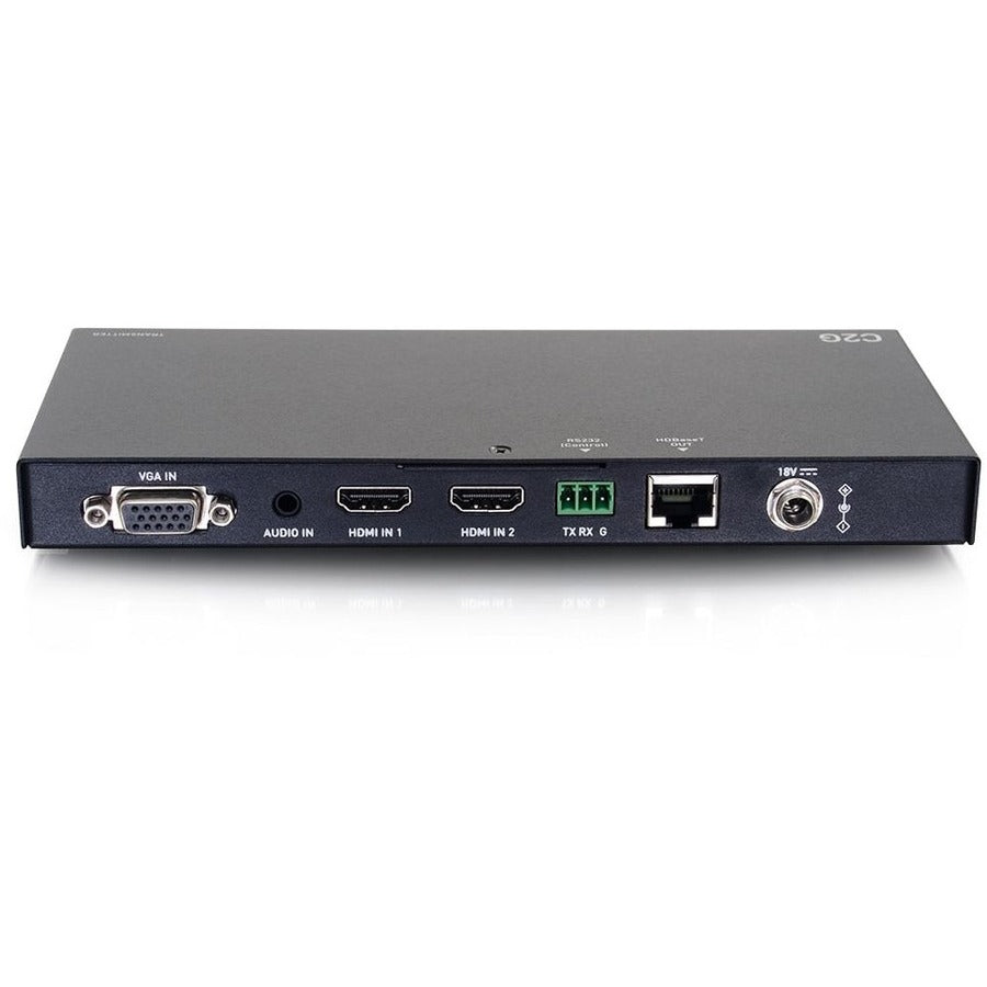 C2G Dual HDMI HDBaseT + VGA, RS232 Over Cat Switching Extender Transmitter