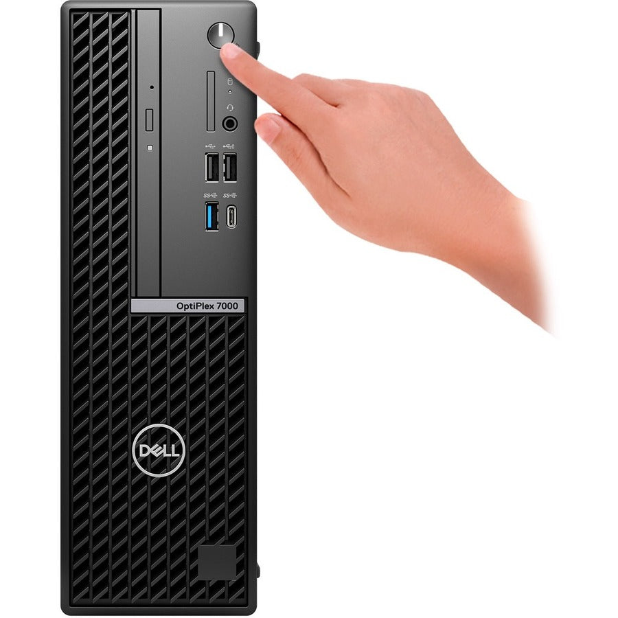 Dell OptiPlex 7000 7010 Desktop Computer - Intel Core i5 13th Gen i5-13500 - vPro Technology - 16 GB - 256 GB SSD - Small Form Factor - Black