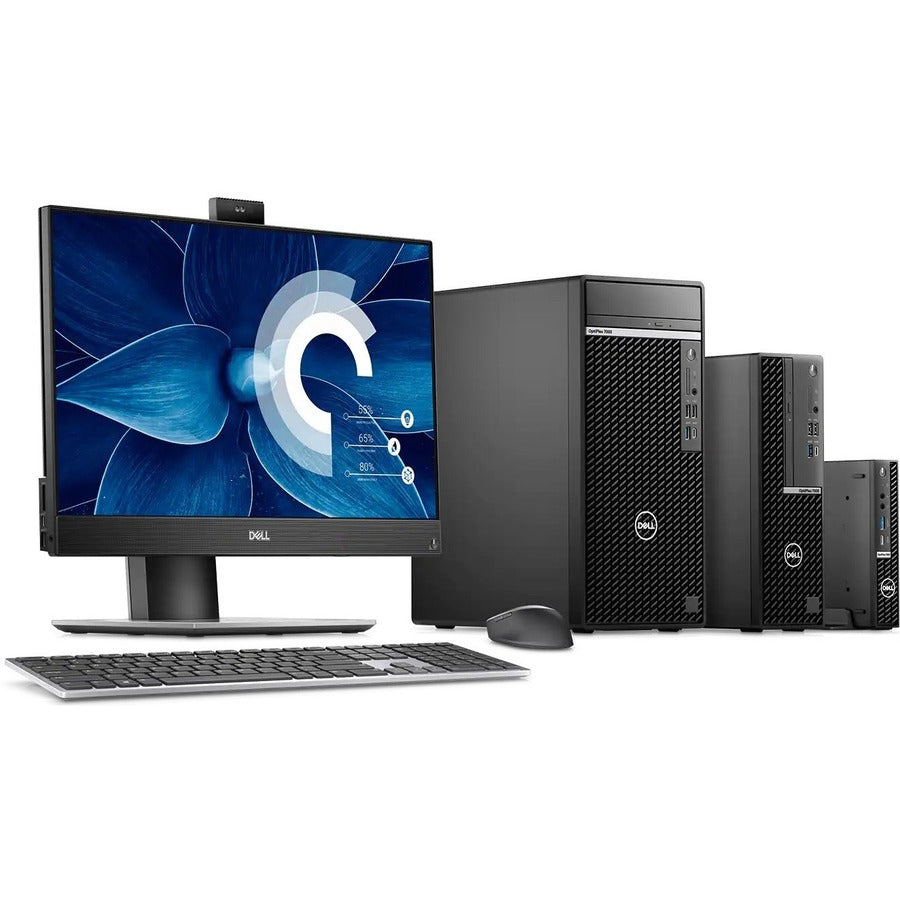 Dell OptiPlex 7000 7010 Desktop Computer - Intel Core i5 13th Gen i5-13500 - vPro Technology - 16 GB - 256 GB SSD - Small Form Factor - Black