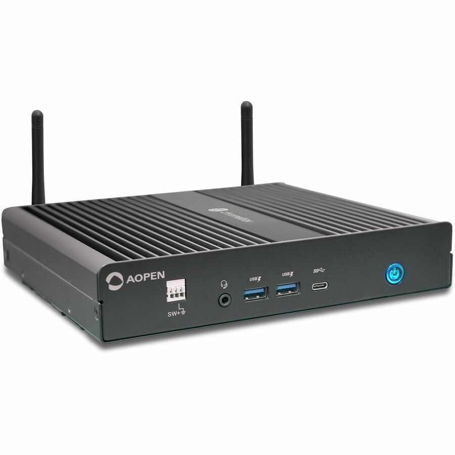 AOPEN Chromebox Commercial 3 Chrome Enterprise Upgrade - Fanless - Intel Celeron 7305 - 4 GB RAM - 64 GB SSD