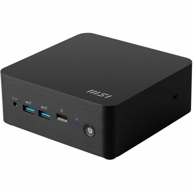 MSI CUBI NUC 1M-015US Desktop Computer - Intel Core 7 150U - 32 GB - Black