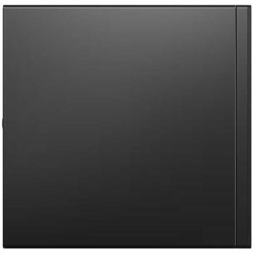 Lenovo ThinkCentre M70q Gen 5 12TD001MUS Desktop Computer - Intel Core i3 14th Gen i3-14100T - 16 GB - 256 GB SSD - Tiny - Black