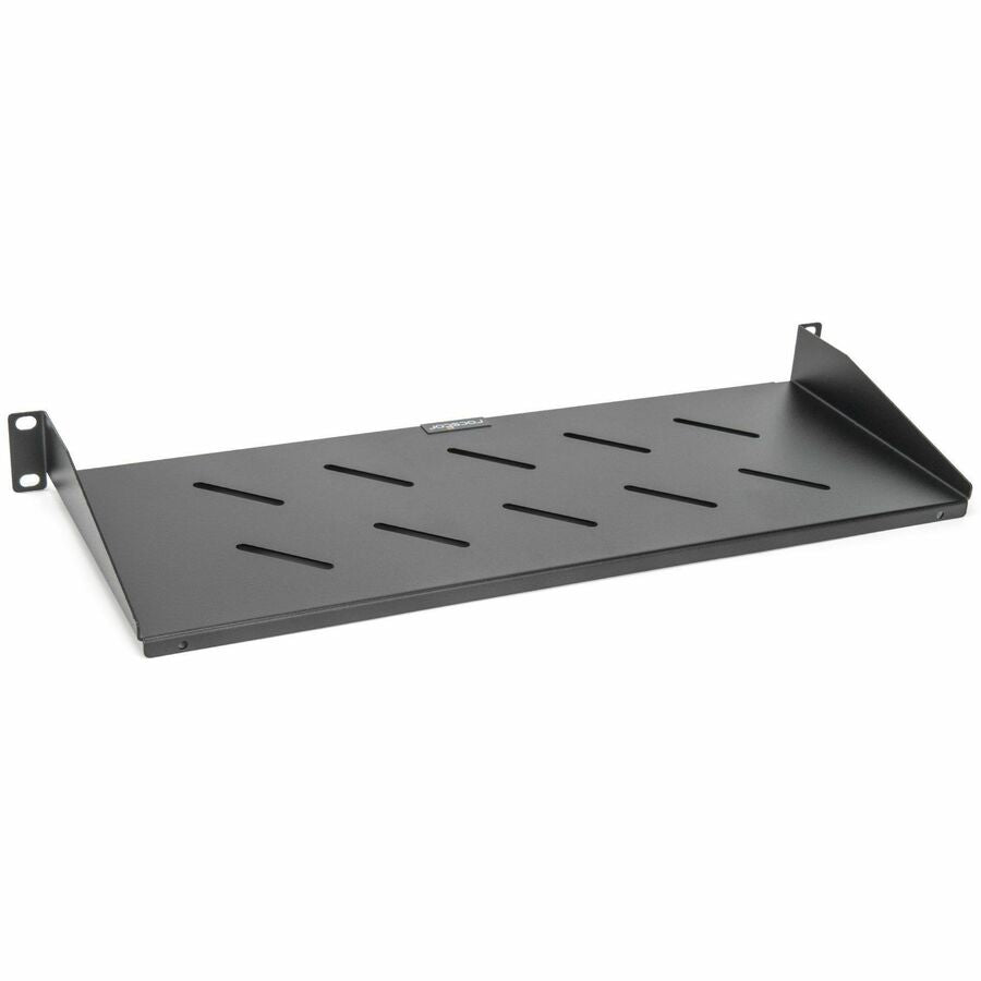 Rocstor 1U Rack Cabinet Universal Cantilever Vented Rack Mount Shelf - 7in