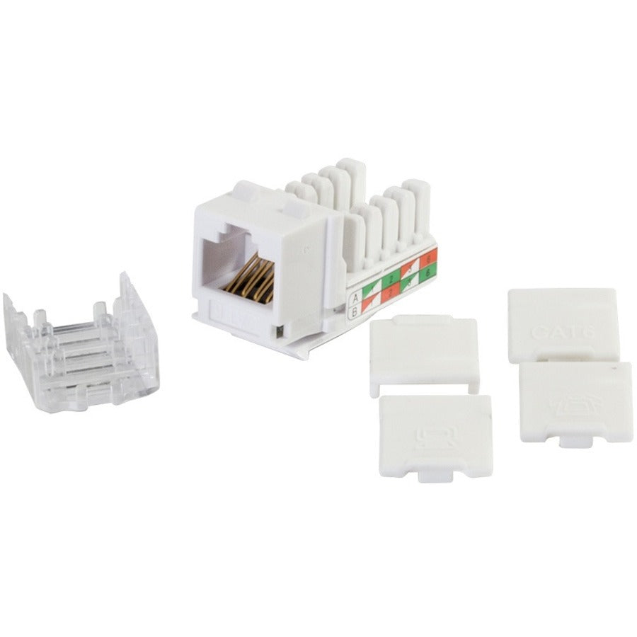 C2G Cat6 RJ45 UTP Keystone Jack - White