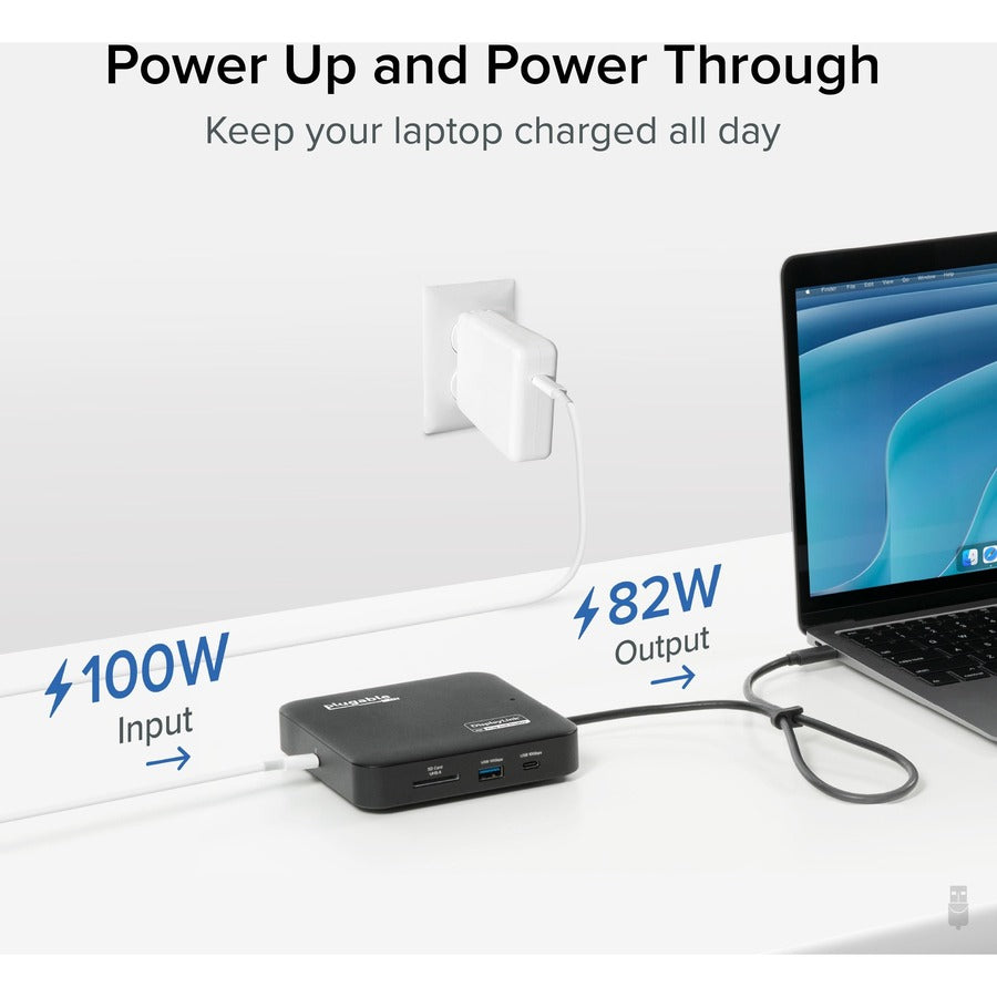 Plugable USB 3.0 or USB C to HDMI Adapter Extends to 4x Monitors, Compatible with Windows and Mac