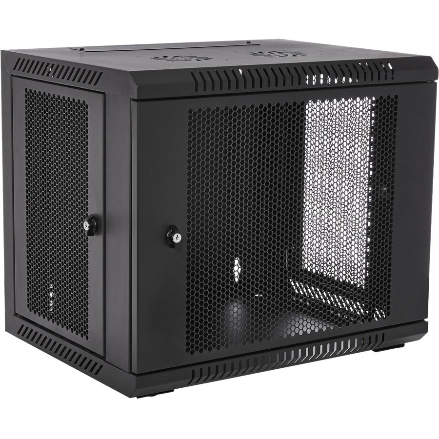 V7 9U Rack Wall Mount Vented Enclosure