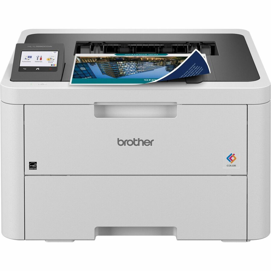 Brother HL-L3280CDW Wireless Compact Digital Color Printer with Laser Quality Output, Duplex and Mobile Printing & Ethernet