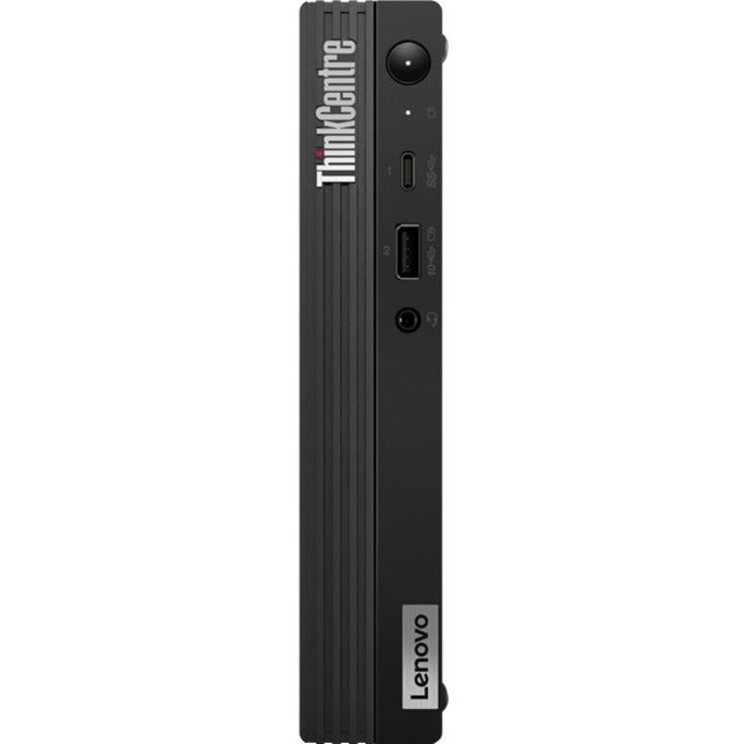 Lenovo ThinkCentre M90q Gen 3 11U5000SUS Desktop Computer - Intel Core i5 12th Gen i5-12500 Hexa-core (6 Core) 3 GHz - 8 GB RAM DDR5 SDRAM - 256 GB M.2 PCI Express SSD - Tiny - Raven Black