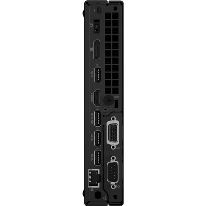 Lenovo ThinkCentre M90q Gen 3 11U5000SUS Desktop Computer - Intel Core i5 12th Gen i5-12500 Hexa-core (6 Core) 3 GHz - 8 GB RAM DDR5 SDRAM - 256 GB M.2 PCI Express SSD - Tiny - Raven Black