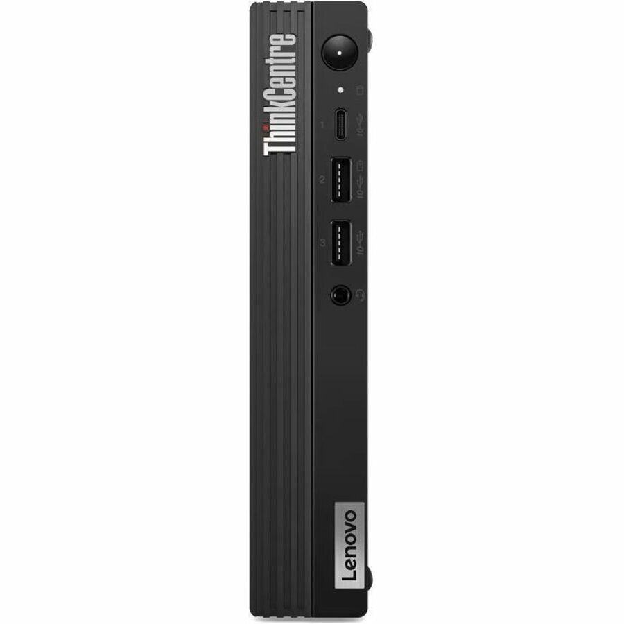 Lenovo ThinkCentre M80q Gen 4 12E90001US Desktop Computer - Intel Core i5 13th Gen i5-13500T Tetradeca-core (14 Core) 1.60 GHz - 16 GB RAM DDR5 SDRAM - 256 GB M.2 PCI Express NVMe 4.0 x4 SSD - Tiny - Black