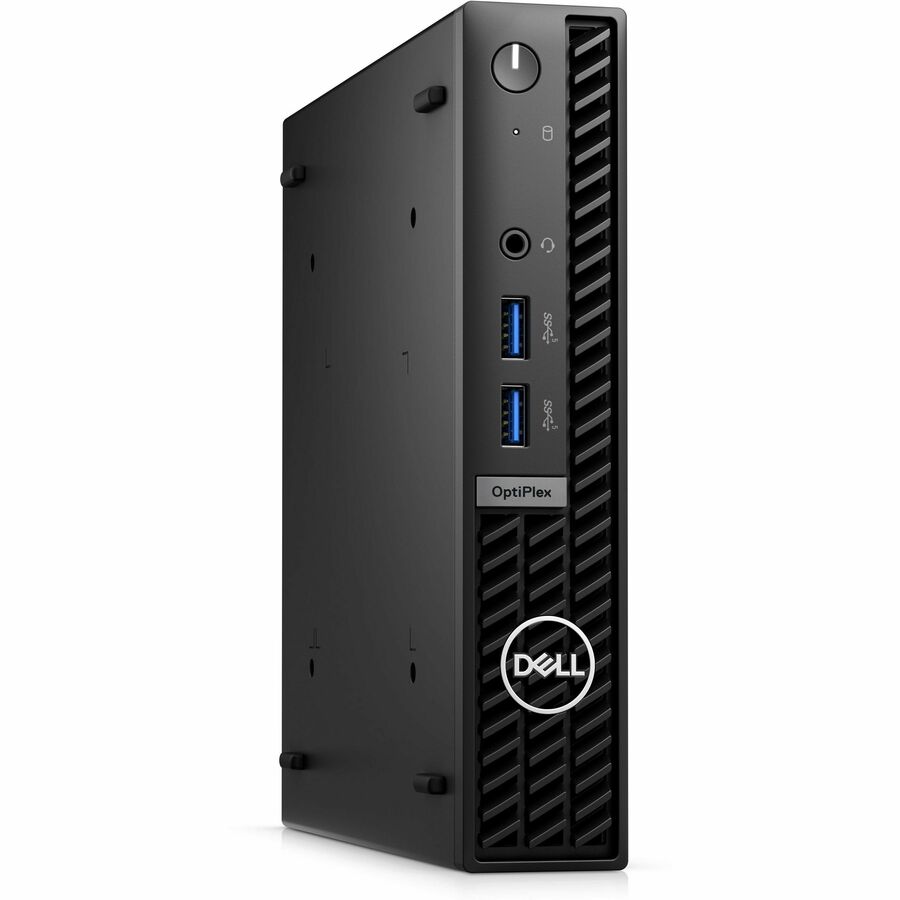 Dell OptiPlex 7000 7010 Desktop Computer - Intel Core i3 13th Gen i3-13100T Quad-core (4 Core) 2.50 GHz - 8 GB RAM DDR4 SDRAM - 256 GB M.2 PCI Express NVMe SSD - Micro PC