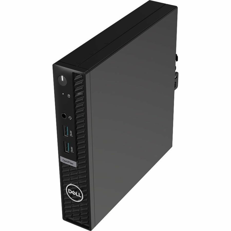 Dell OptiPlex 7000 7010 Desktop Computer - Intel Core i3 13th Gen i3-13100T Quad-core (4 Core) 2.50 GHz - 8 GB RAM DDR4 SDRAM - 256 GB M.2 PCI Express NVMe SSD - Micro PC