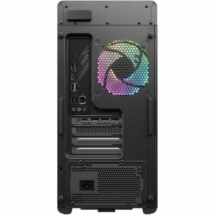 Lenovo Legion T5 26ARA8 90UX000QUS Gaming Desktop Computer - AMD Ryzen 7 7700 Octa-core (8 Core) 3.80 GHz - 16 GB RAM DDR5 SDRAM - 1 TB M.2 PCI Express NVMe 4.0 x4 SSD - Tower - Storm Gray