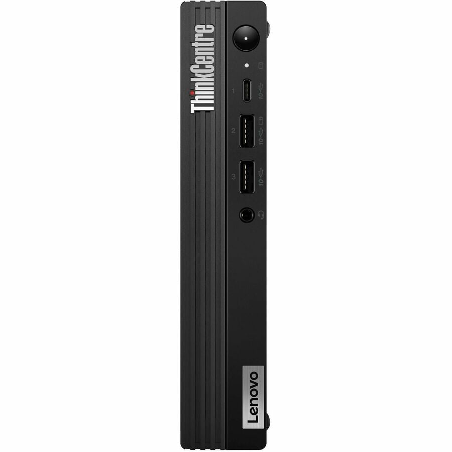 Lenovo ThinkCentre M80q Gen 4 12E90013US Desktop Computer - Intel Core i5 13th Gen i5-13500T Tetradeca-core (14 Core) 1.60 GHz - 16 GB RAM DDR5 SDRAM - 512 GB M.2 PCI Express NVMe 4.0 x4 SSD - Tiny - Black