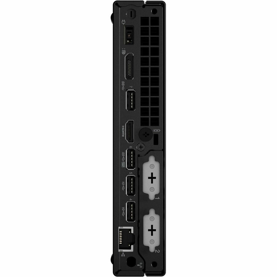 Lenovo ThinkCentre M80q Gen 4 12E90013US Desktop Computer - Intel Core i5 13th Gen i5-13500T Tetradeca-core (14 Core) 1.60 GHz - 16 GB RAM DDR5 SDRAM - 512 GB M.2 PCI Express NVMe 4.0 x4 SSD - Tiny - Black