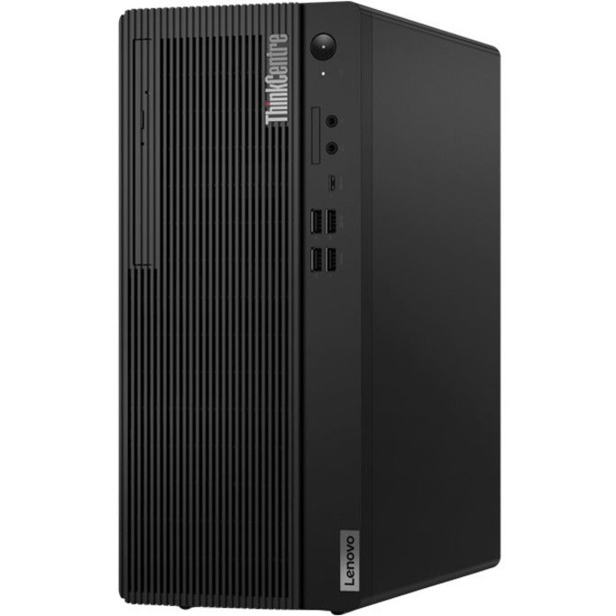 Lenovo ThinkCentre M80t Gen 3 11TE0008US Desktop Computer - Intel Core i7 12th Gen i7-12700 Dodeca-core (12 Core) 2.10 GHz - 16 GB RAM DDR5 SDRAM - 512 GB M.2 PCI Express NVMe 4.0 SSD - Tower - Raven Black