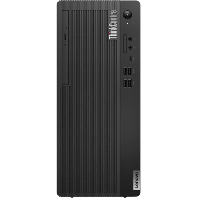 Lenovo ThinkCentre M80t Gen 3 11TE0008US Desktop Computer - Intel Core i7 12th Gen i7-12700 Dodeca-core (12 Core) 2.10 GHz - 16 GB RAM DDR5 SDRAM - 512 GB M.2 PCI Express NVMe 4.0 SSD - Tower - Raven Black