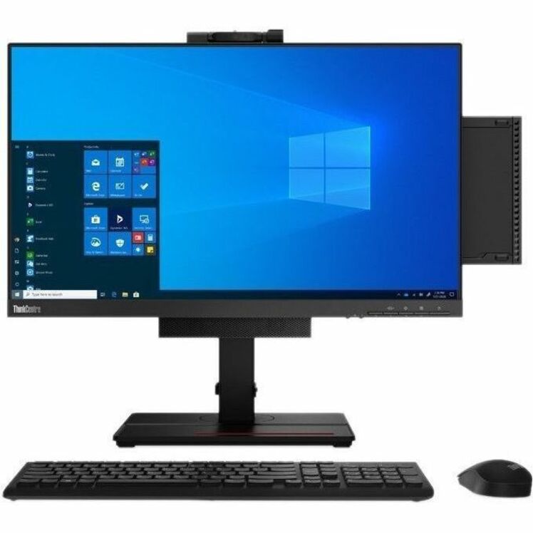 Lenovo ThinkCentre M75q Gen 2 11JN008BUS Desktop Computer - AMD Ryzen 3 PRO 5350GE Quad-core (4 Core) 3.60 GHz - 8 GB RAM DDR4 SDRAM - 256 GB M.2 PCI Express NVMe SSD - Tiny - Black