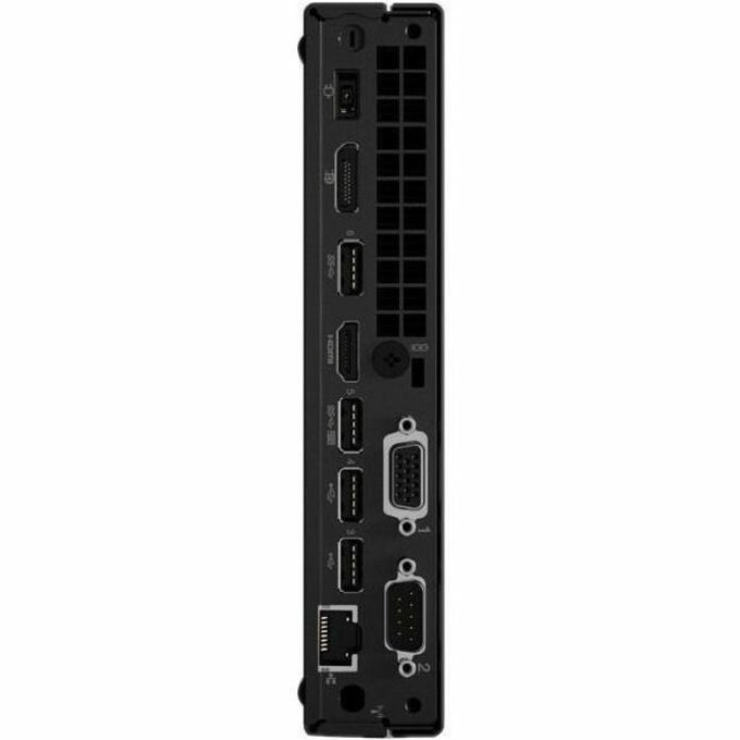 Lenovo ThinkCentre M75q Gen 2 11JN008BUS Desktop Computer - AMD Ryzen 3 PRO 5350GE Quad-core (4 Core) 3.60 GHz - 8 GB RAM DDR4 SDRAM - 256 GB M.2 PCI Express NVMe SSD - Tiny - Black