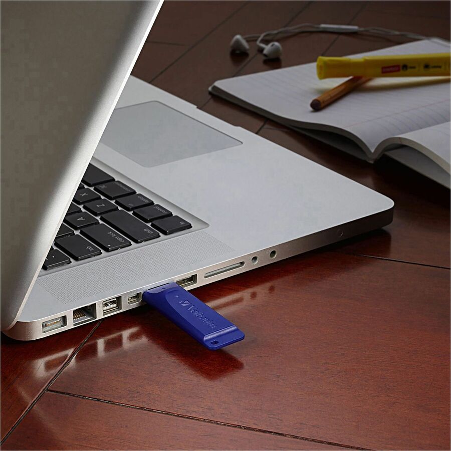 64GB USB Flash Drive - Blue