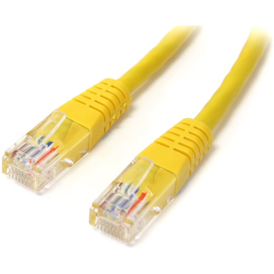 StarTech.com 10 ft Yellow Molded Cat5e UTP Patch Cable