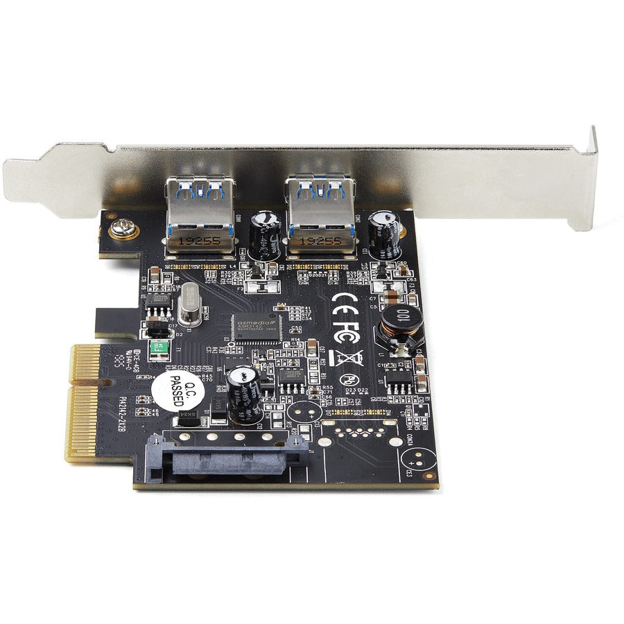 StarTech.com 2-Port USB PCIe Card 10Gbps/port - USB 3.2 Gen 2 Type-A PCI Express 3.0 x2 Host Controller Expansion Card - Windows/Linux