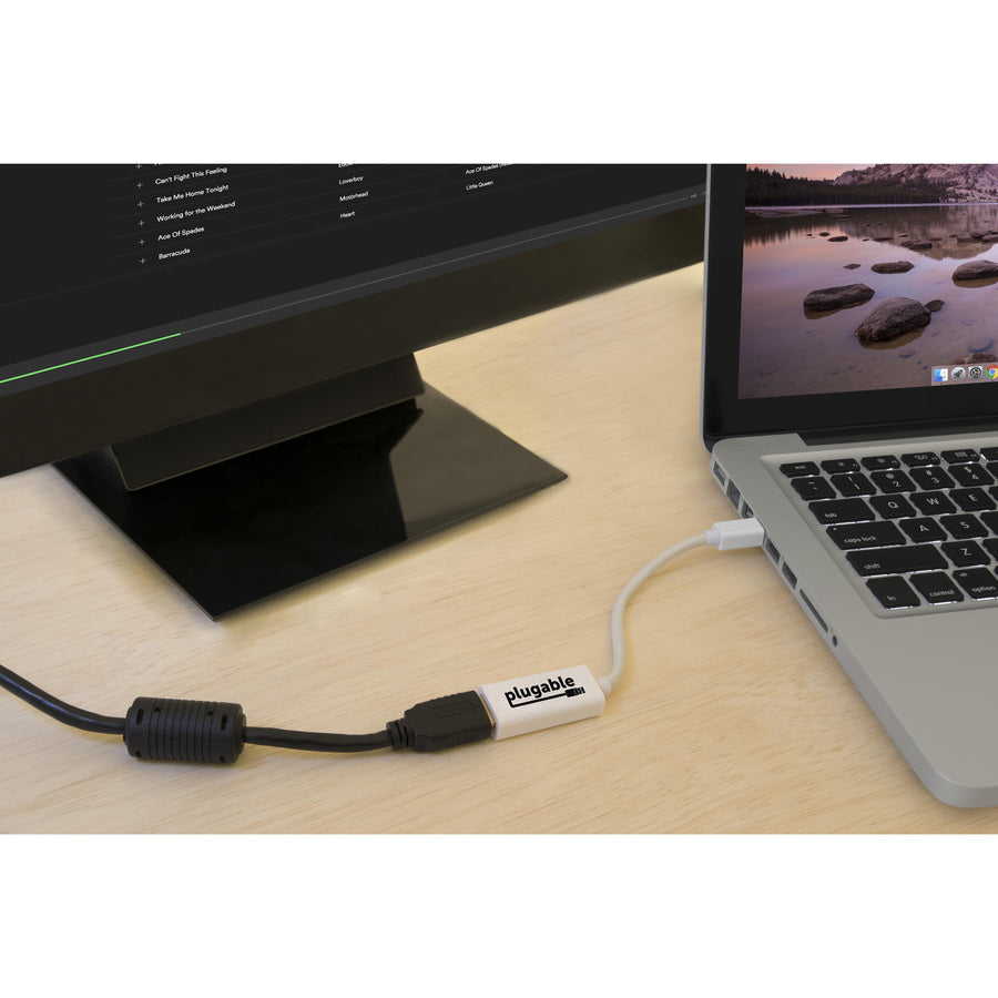 Plugable Mini DisplayPort (Thunderbolt 2) to HDMI Adapter