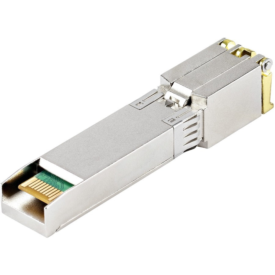 StarTech.com MSA Uncoded SFP+ Module - 10GBASE-T - 10GE Gigabit Ethernet SFP+ SFP to RJ45 Cat6/Cat5e Transceiver Module - 30m