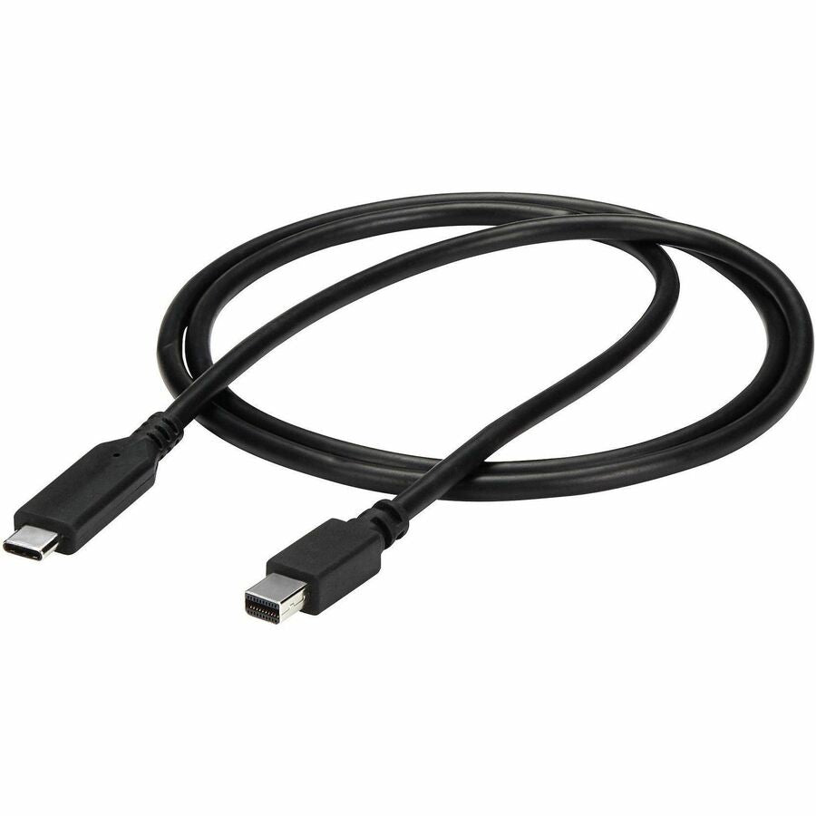 StarTech.com 1 m / 3.3 ft. USB-C to Mini DisplayPort Cable - 4K 60Hz - Black - USB 3.1 Type-C to Mini DP Adapter Cable - mDP Cable