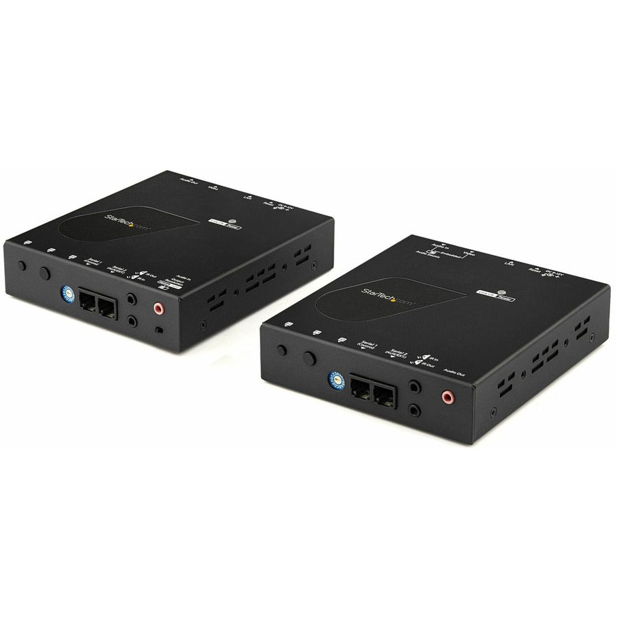 StarTech.com HDMI over IP Extender Kit with Video Wall Support - 1080p - HDMI over Cat5 / Cat6 Transmitter and Receiver Kit (ST12MHDLAN2K)