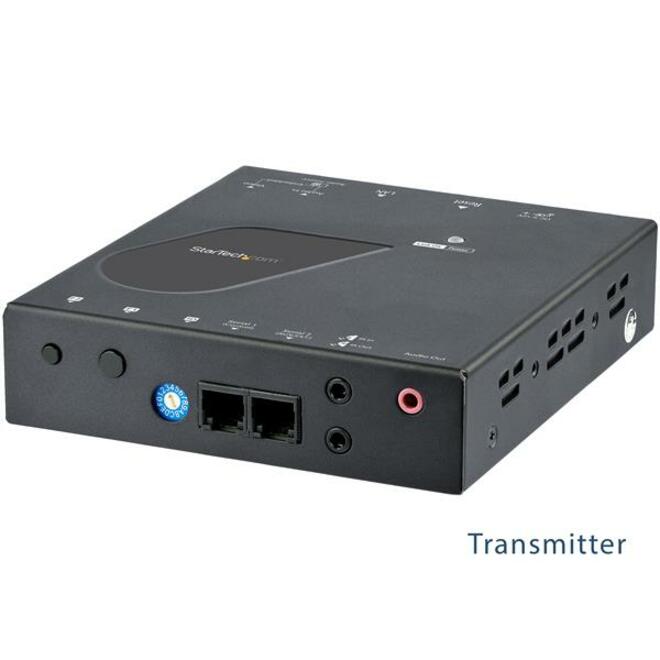 StarTech.com HDMI over IP Extender Kit with Video Wall Support - 1080p - HDMI over Cat5 / Cat6 Transmitter and Receiver Kit (ST12MHDLAN2K)