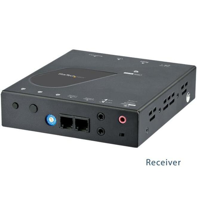 StarTech.com HDMI over IP Extender Kit with Video Wall Support - 1080p - HDMI over Cat5 / Cat6 Transmitter and Receiver Kit (ST12MHDLAN2K)