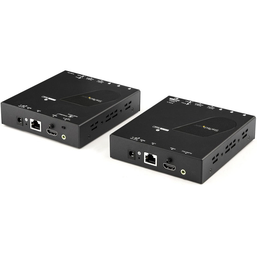 StarTech.com HDMI over IP Extender Kit with Video Wall Support - 1080p - HDMI over Cat5 / Cat6 Transmitter and Receiver Kit (ST12MHDLAN2K)