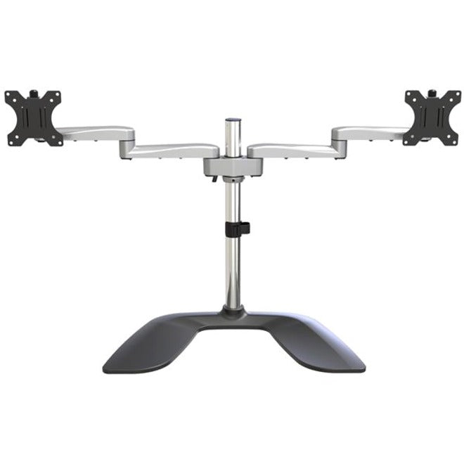 StarTech.com Dual Monitor Stand, Ergonomic Desktop Monitor Stand for up to 32