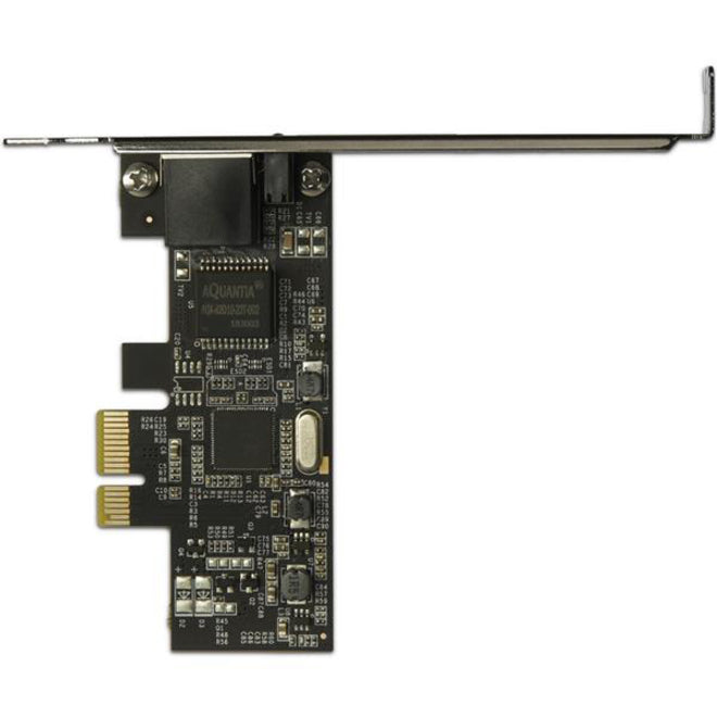 StarTech.com 1 Port 2.5Gbps 2.5GBASE-T PCIe Network Card x1 PCIe - Windows, MacOS & Linux - PCI Express LAN Card - RTL8125 (ST2GPEX)