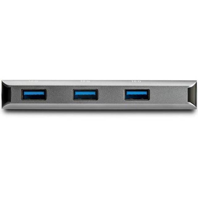 StarTech.com 3 Port USB C Hub with SD Card Reader - 3x USB-A & SD Slot - USB 3.2 Gen 2 10Gbps Type C Laptop Adapter Hub - Bus Powered